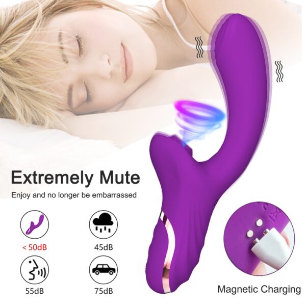 2 in 1 20 Modes Sucking Vibrator - Image 4