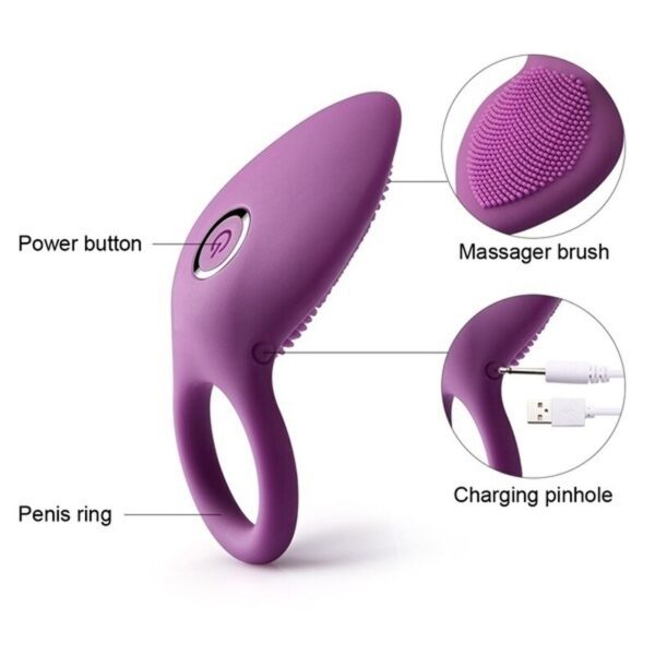Vibrating Penis Ring for Men - Image 4