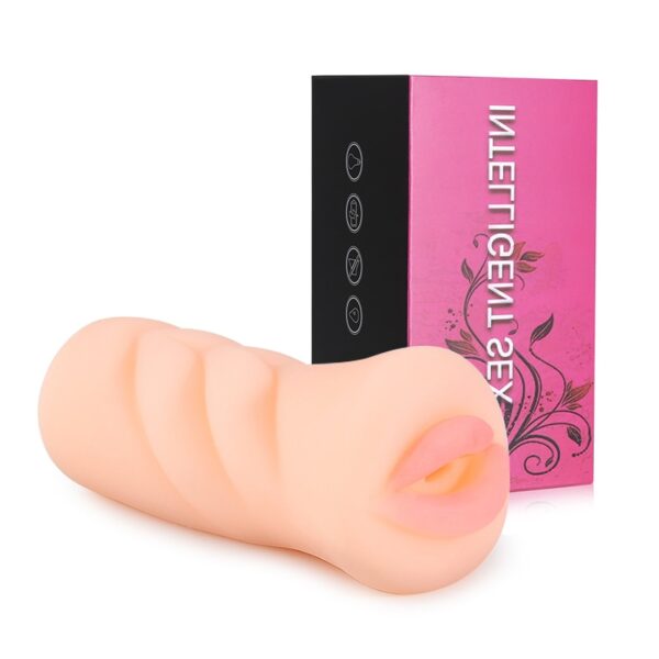Silicone Men's Mouth Masturbator - Image 2