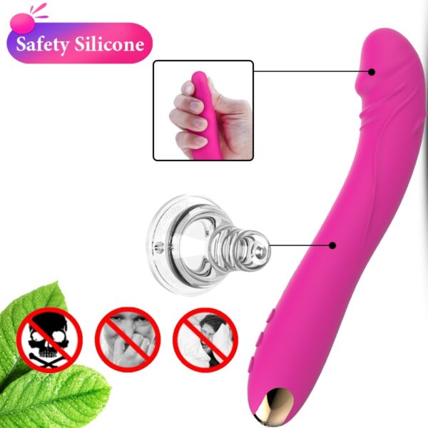Soft Silicone 10 Modes Vibrator - Image 4