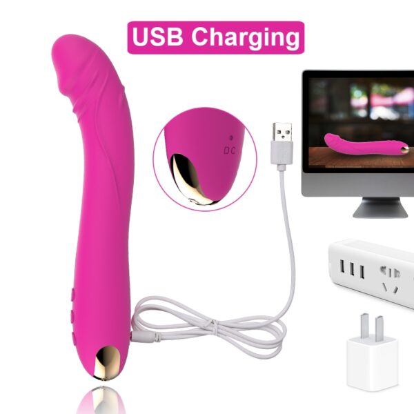 Soft Silicone 10 Modes Vibrator - Image 5