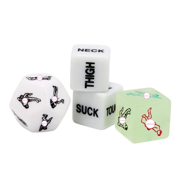 Sex Acrylic Dice Toy for Couples - Image 4