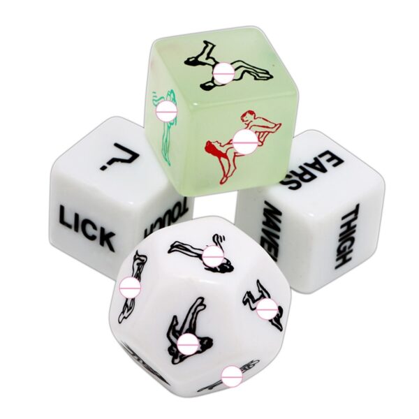 Sex Acrylic Dice Toy for Couples - Image 5