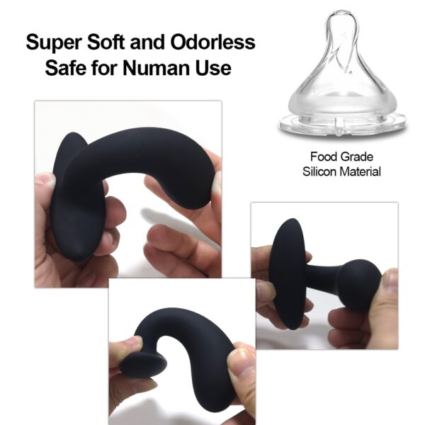 Set of 3 Silicone Anal Plug Vibrators - Image 4