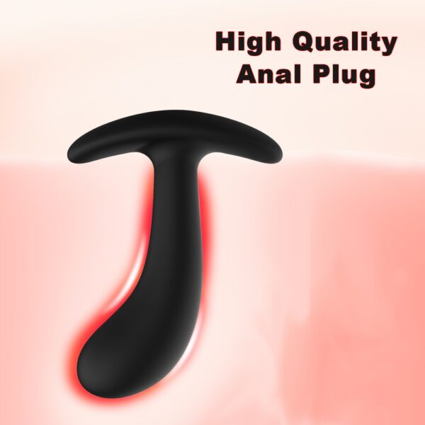Set of 3 Silicone Anal Plug Vibrators - Image 3